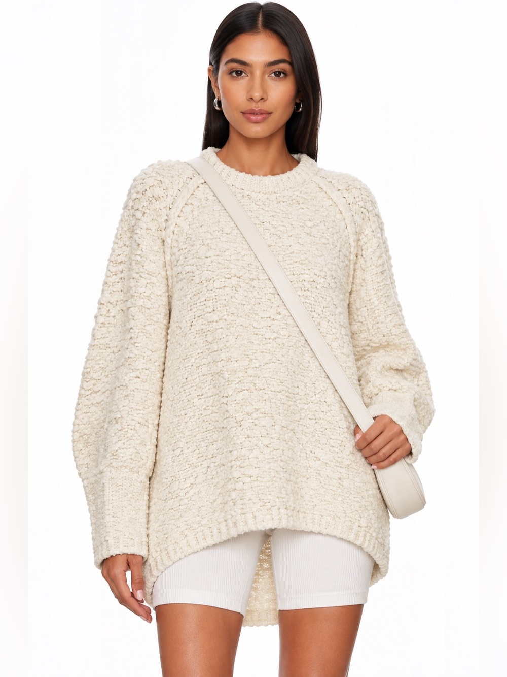 Free People Oversized Slouchy Tunic Sweater Size Small